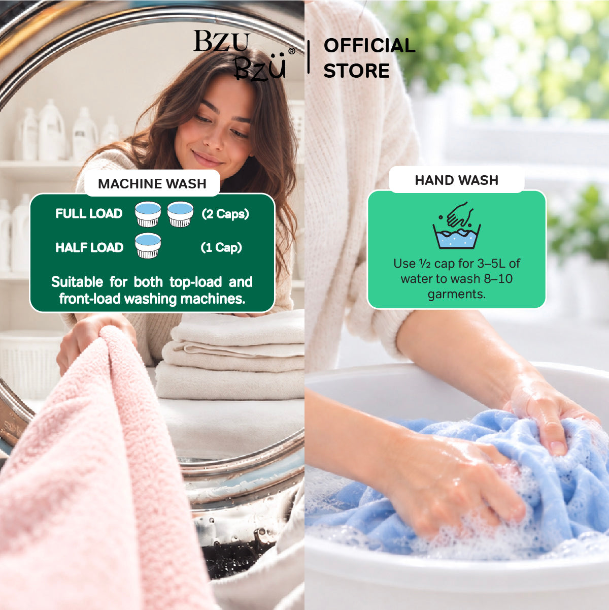 CleanHaven BioEnzyme Baby Laundry Detergent & Softener 2-in-1
