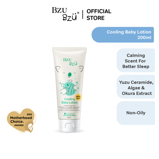 BZU BZU Cooling Baby Bundle Gift Box (cooling powder + cooling baby lotion)