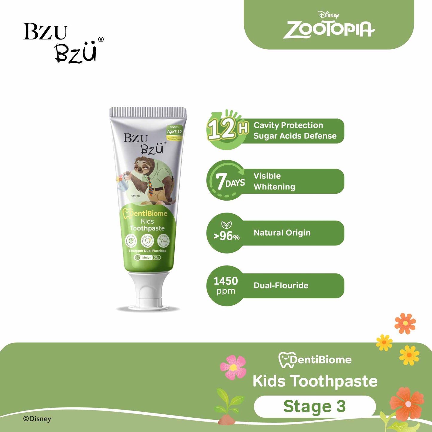 🎁 DentiBiome Kids Toothpaste 50g (Stage 3) (30% off)
