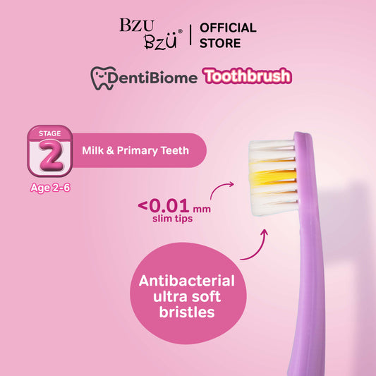 DentiBiome Kids Toothbrush 2pcs Set (Stage 2)