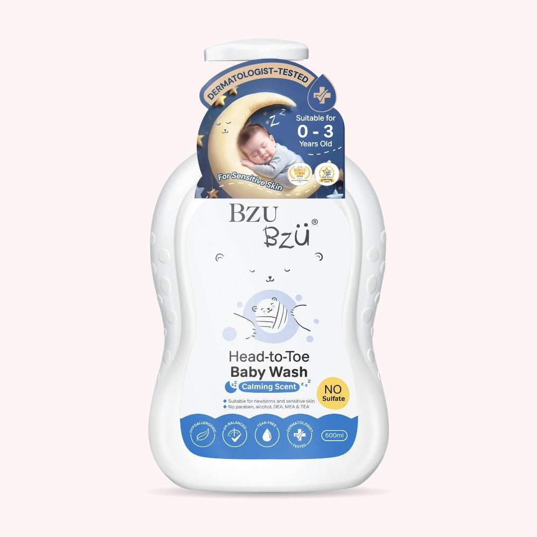 🎁 Head-to-Toe Baby Wash (Calming Scent) 600ml (50% off)