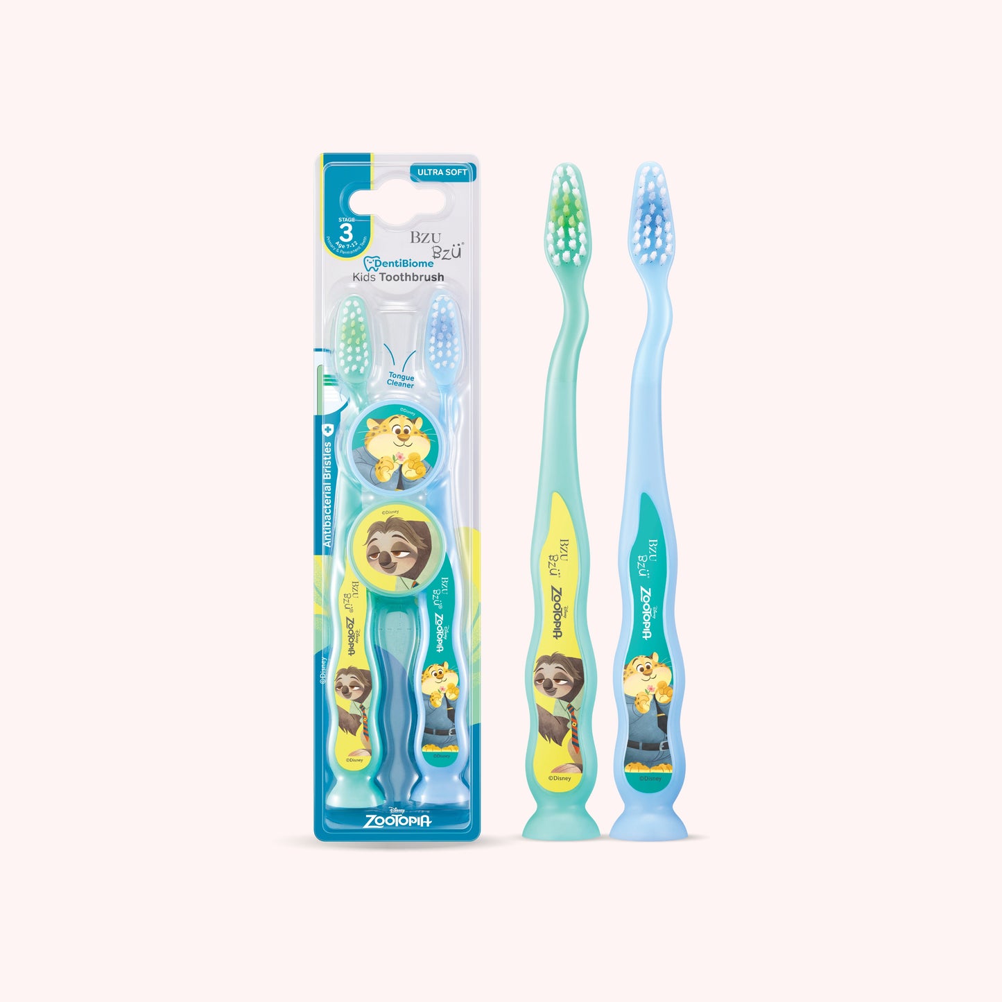 ๐ DentiBiome Kids Toothbrush 2pcs Set (Stage 3) (30% off)