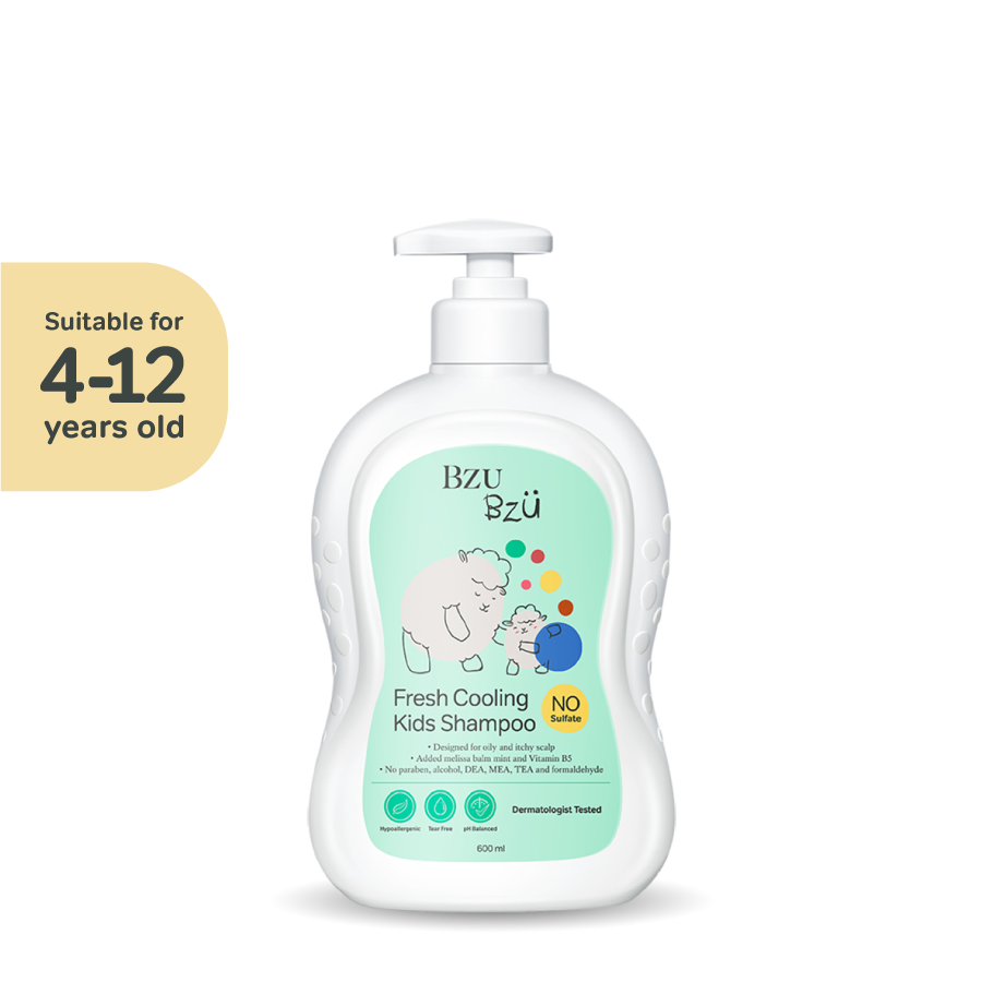 Fresh Cooling Kids Shampoo (600ml) – BZU BZU MALAYSIA