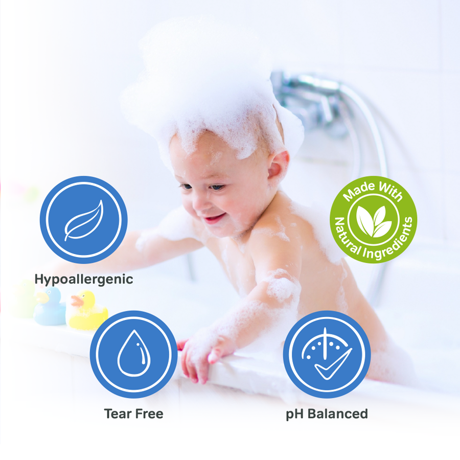 Head-to-Toe Baby Wash (Calming Scent) 600ml