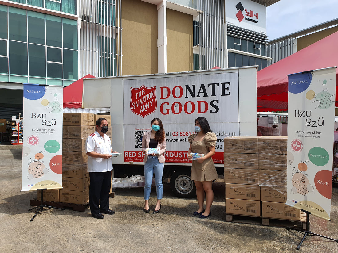 75,000 Disposal Medical Kids Masks Distributed to Underprivileged Children in Need