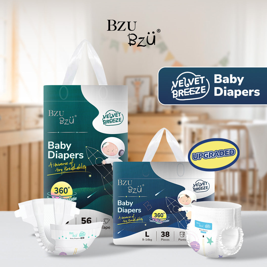 VelvetBreeze Baby Diapers