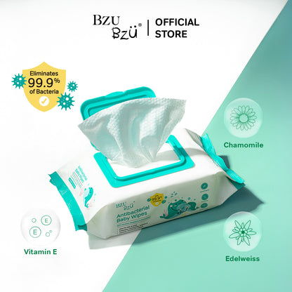 Antibacterial Baby Wipes 80s