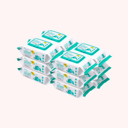 Antibacterial Baby Wipes 80s