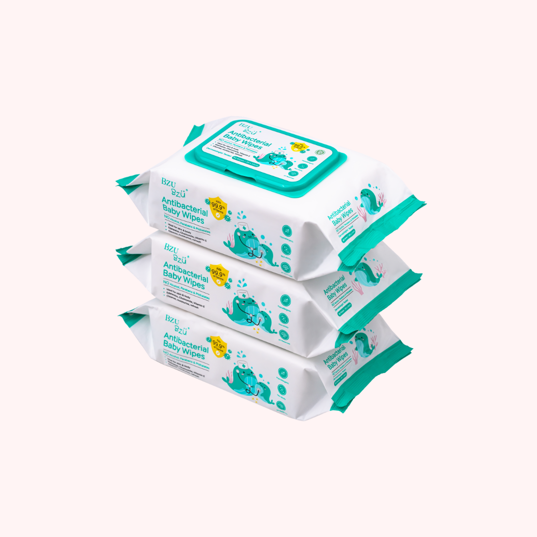 Antibacterial Baby Wipes 80s