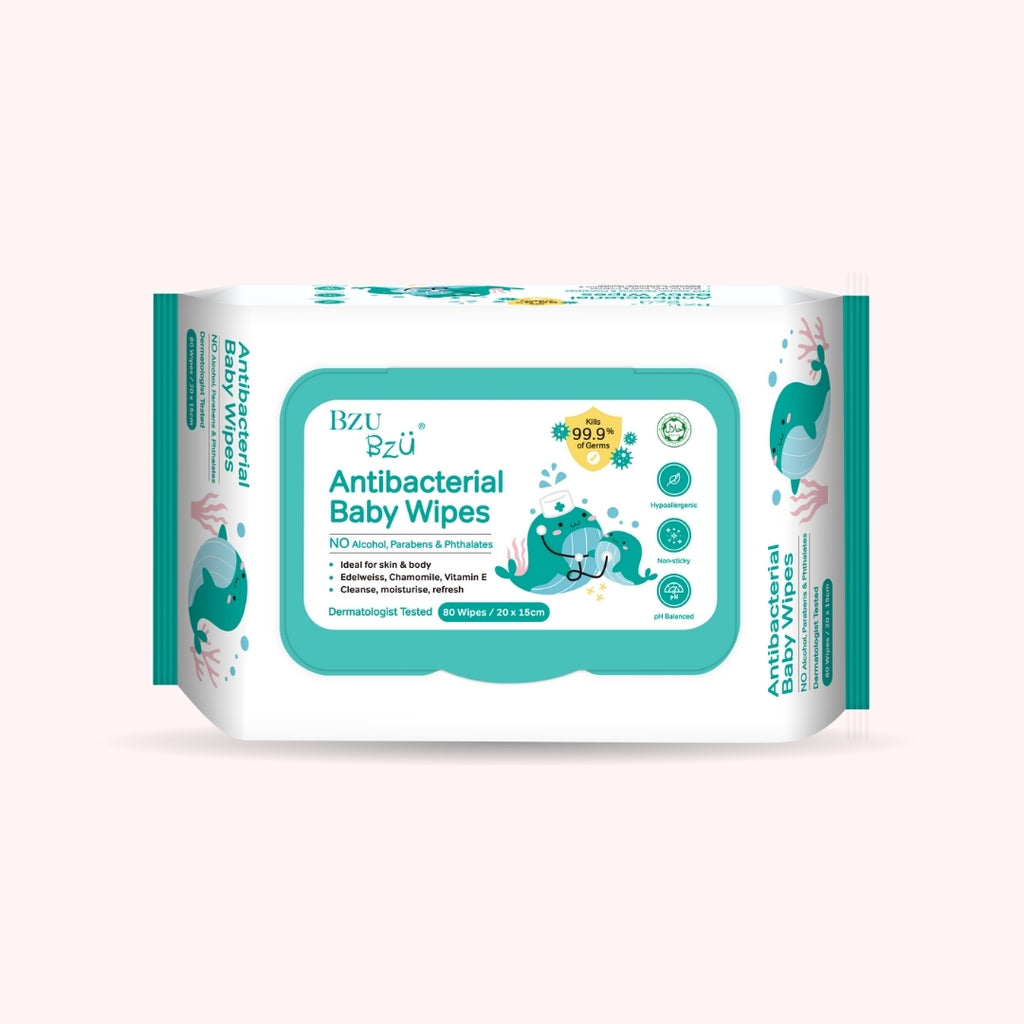 Antibacterial Baby Wipes 80s