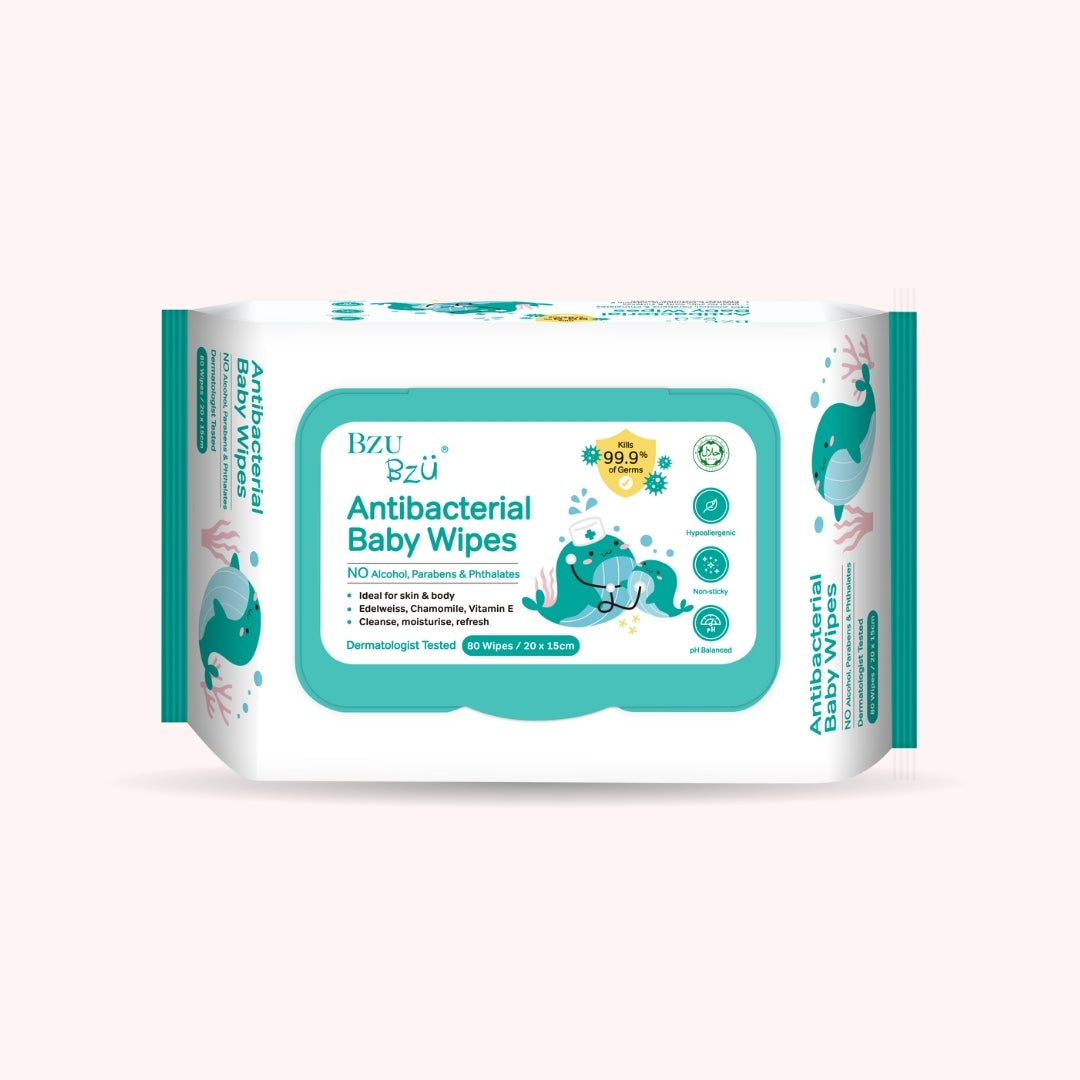 Antibacterial Baby Wipes 80s