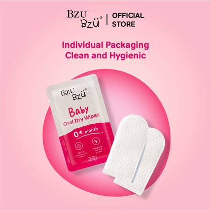Baby Oral Dry Wipes 50pcs