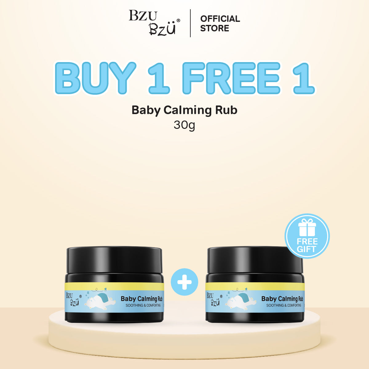 Baby+ Baby Calming Rub 30g