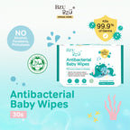 Antibacterial Baby Wipes 30s