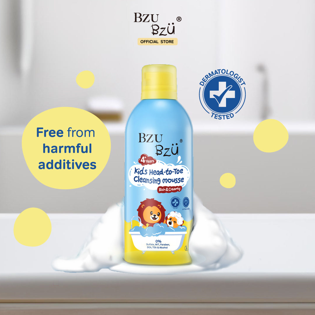 Kids Head-to-Toe Cleansing Mousse 350ml