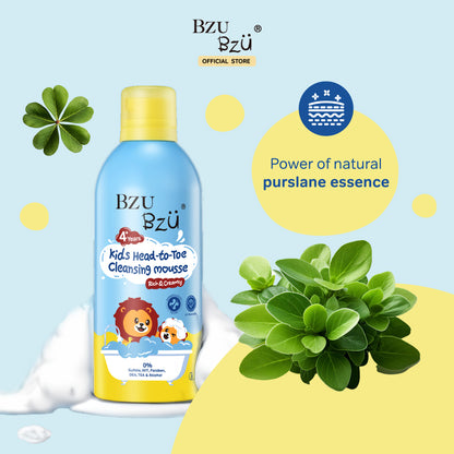 Kids Head-to-Toe Cleansing Mousse 350ml