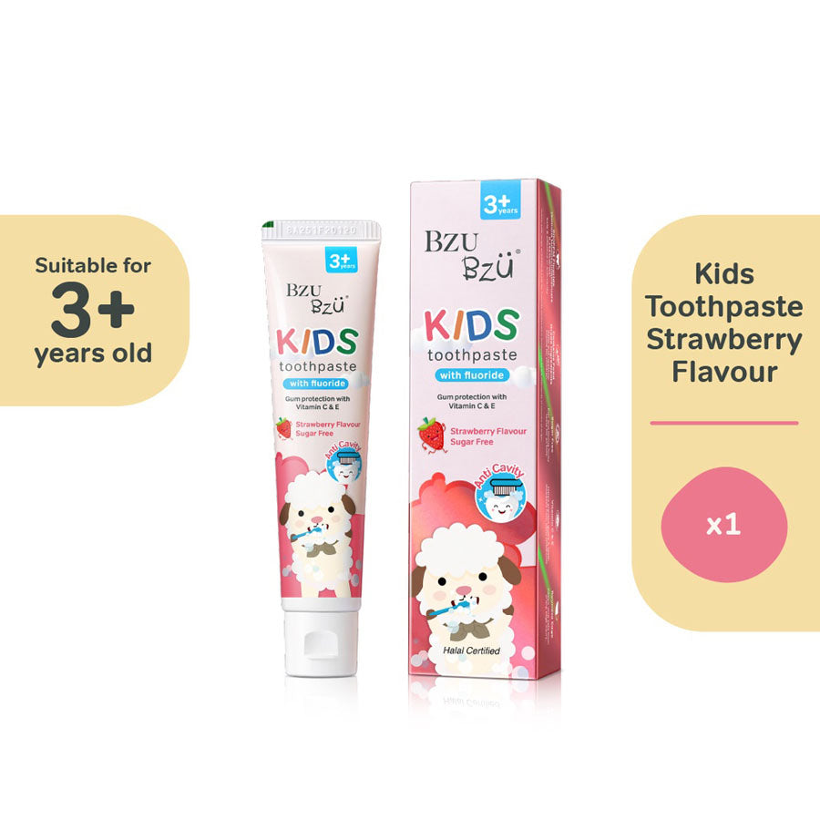 Kids Toothpaste Strawberry Flavour (50g)