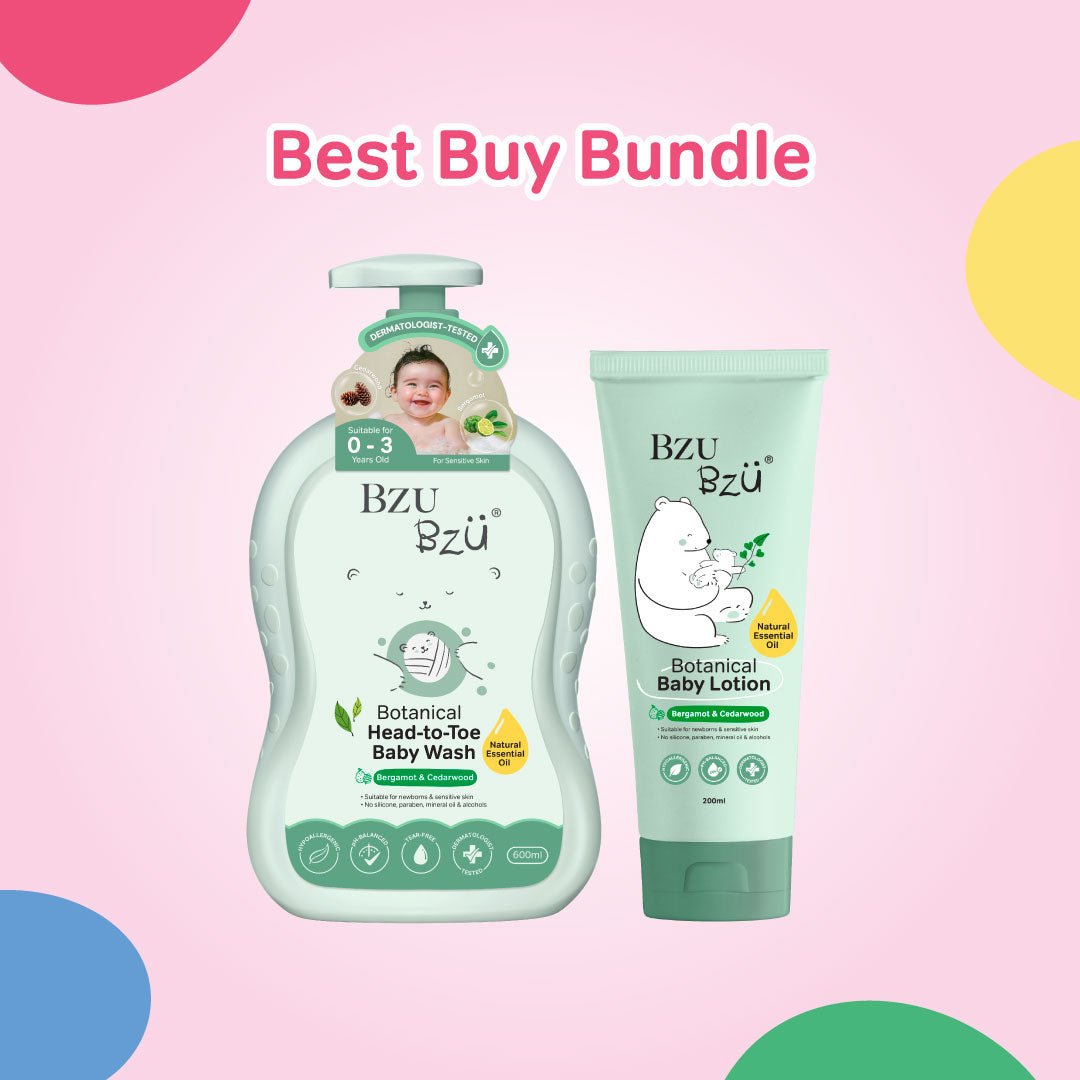 Botanical Bergamot Baby Care Duo