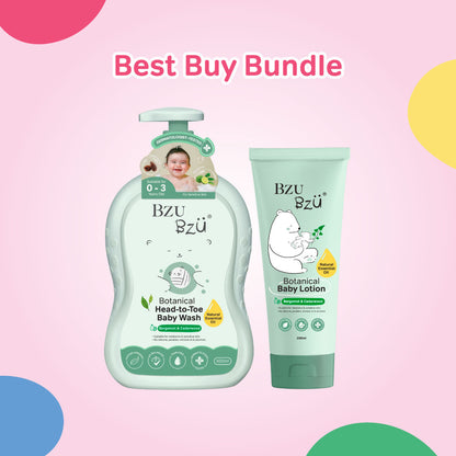 Botanical Bergamot Baby Care Duo