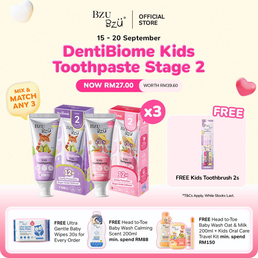 DentiBiome Kids Toothpaste 50g (Stage 2) x 轩宝妈咪