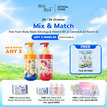 Kids Foam Wash Bundle x MikoMummy