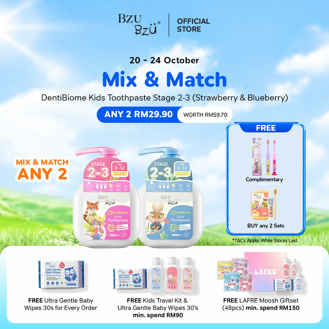 DentiBiome Kids Toothpaste 150g (Stage 2-3) x MikoMummy