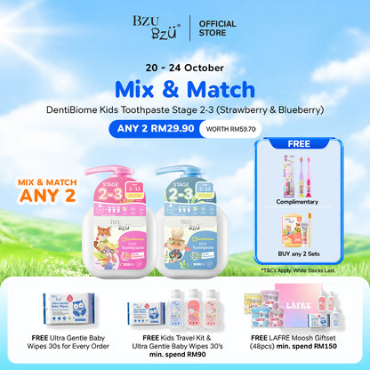 DentiBiome Kids Toothpaste 150g (Stage 2-3) x MikoMummy