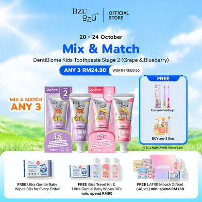 DentiBiome Kids Toothpaste 50g (Stage 2) x MikoMummy