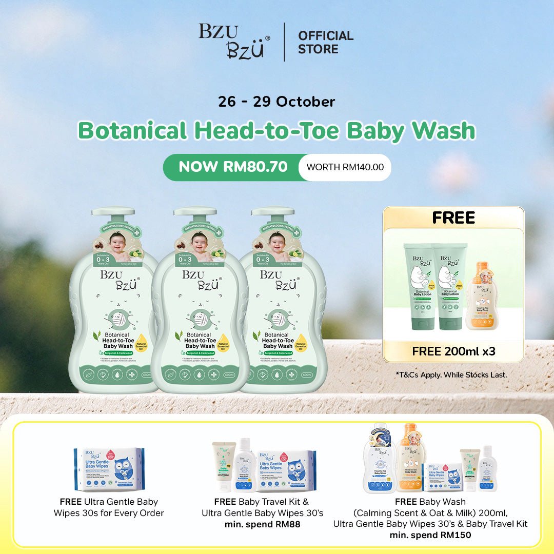 Botanical Head-to-Toe Baby Wash Set x VoonJia