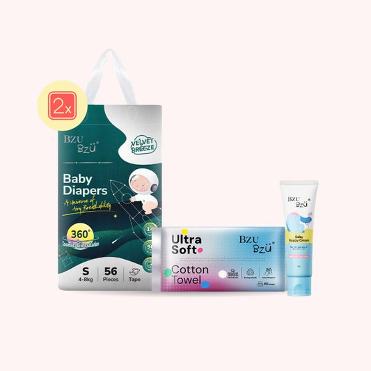 Baby Diapers Tape -Nappy Clean Bundle