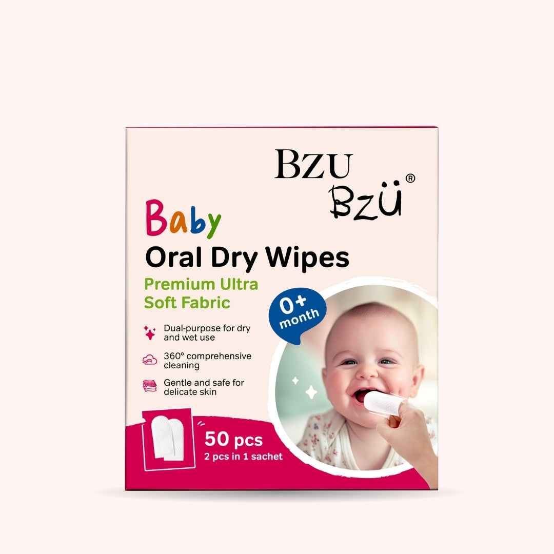 Baby Oral Dry Wipes 50pcs
