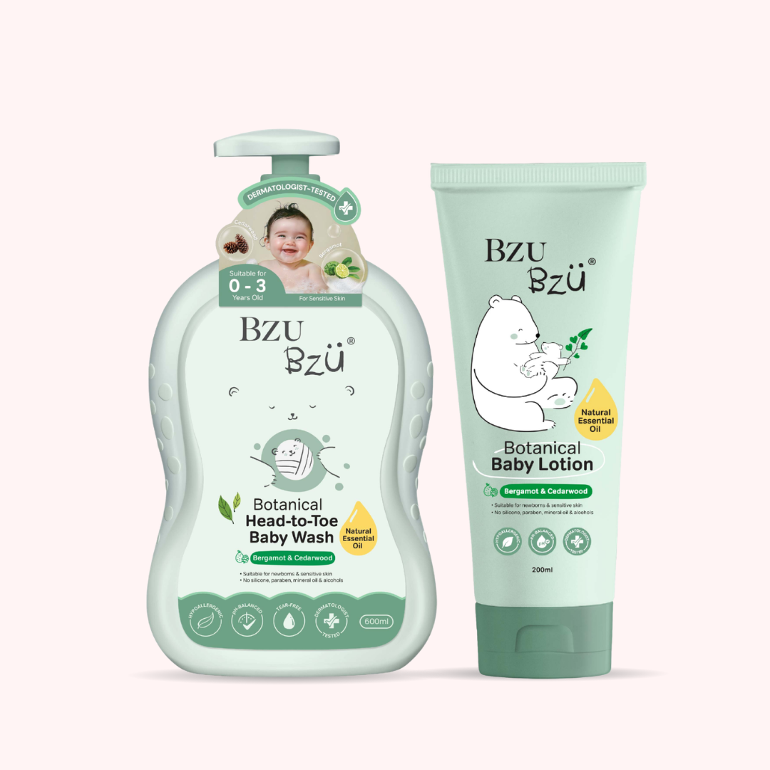 Botanical Bergamot Baby Care Duo