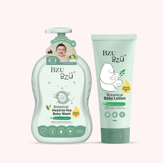 Botanical Bergamot Baby Care Duo