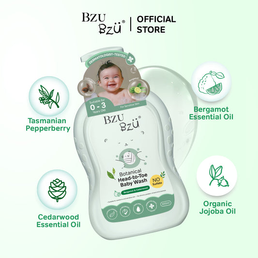 Botanical Head-to-Toe Baby Wash Set xDolly
