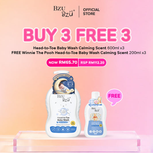Head-to-Toe Baby Wash (Calming Scent) 600ml