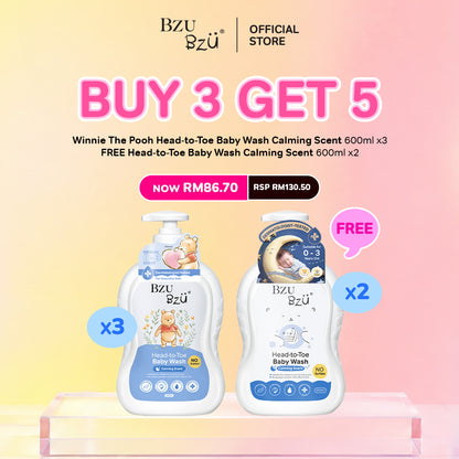 WTP Head-to-Toe Baby Wash (Calming Scent) 600ml