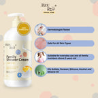 Family Shower Cream (Milk & Silk) 800ml