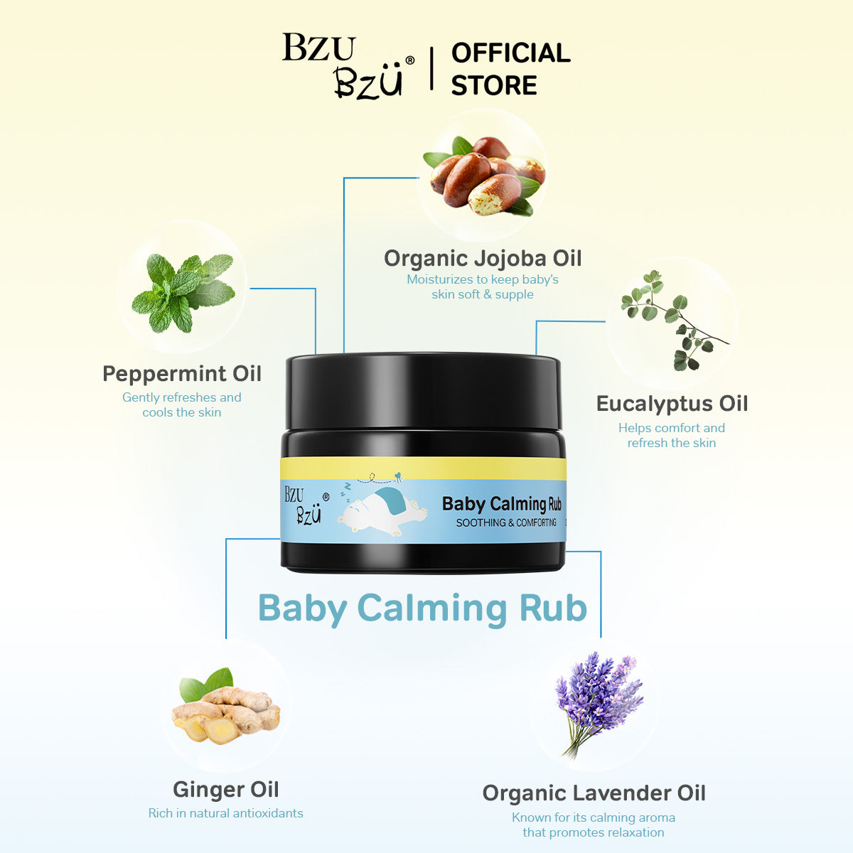 Baby+ Baby Calming Rub 30g