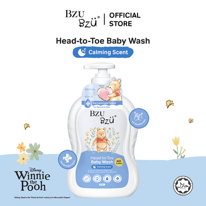 WTP Head-to-Toe Baby Wash (Calming Scent) 600ml