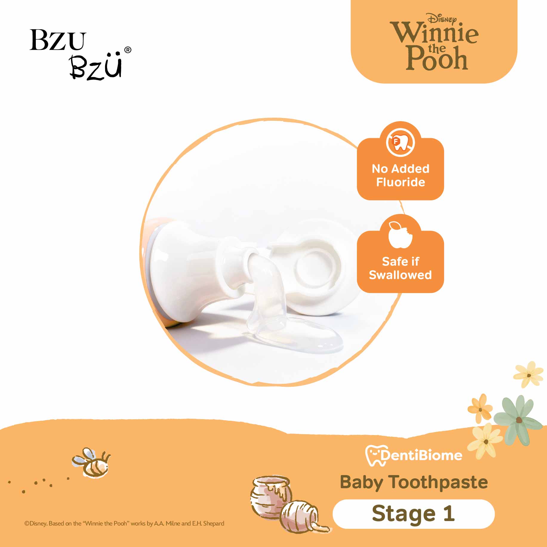 DentiBiome Baby Toothpaste (Fruity) 50g (Stage 1)