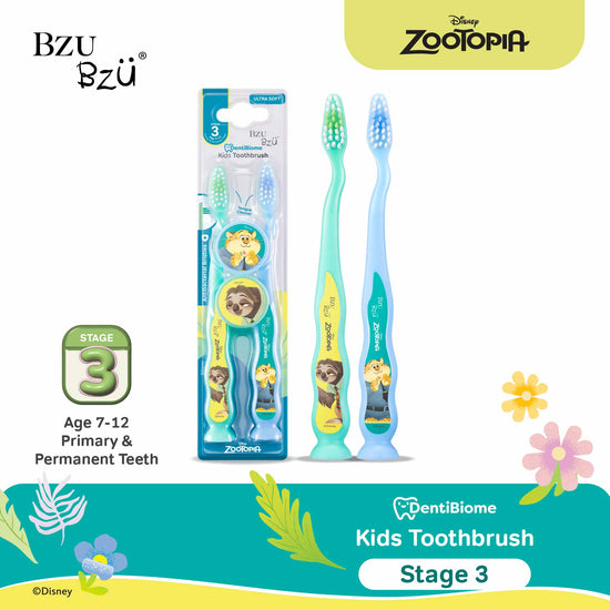 DentiBiome Kids Toothbrush 2pcs Set (Stage 3)