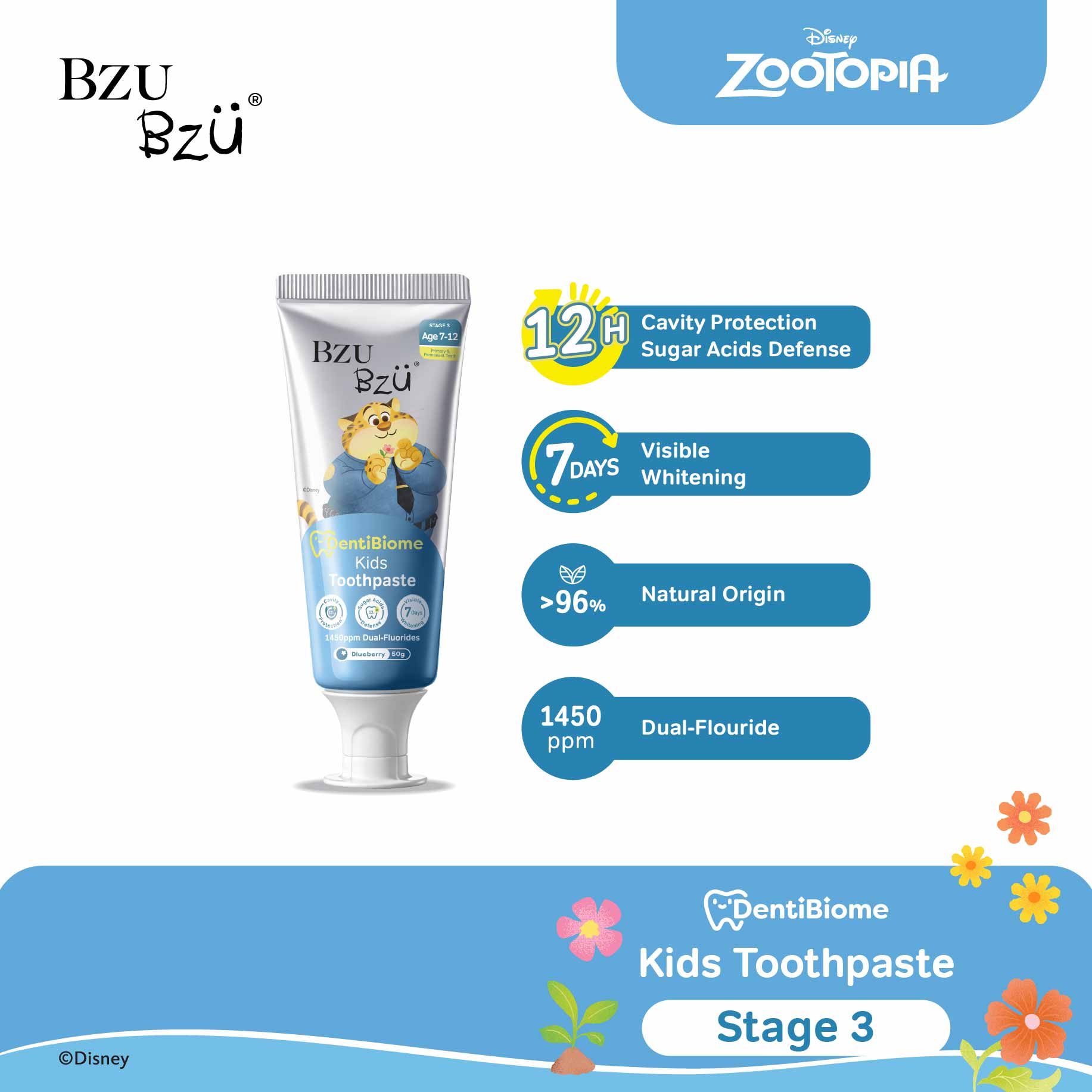 DentiBiome Kids Toothpaste 50g (Stage 3)