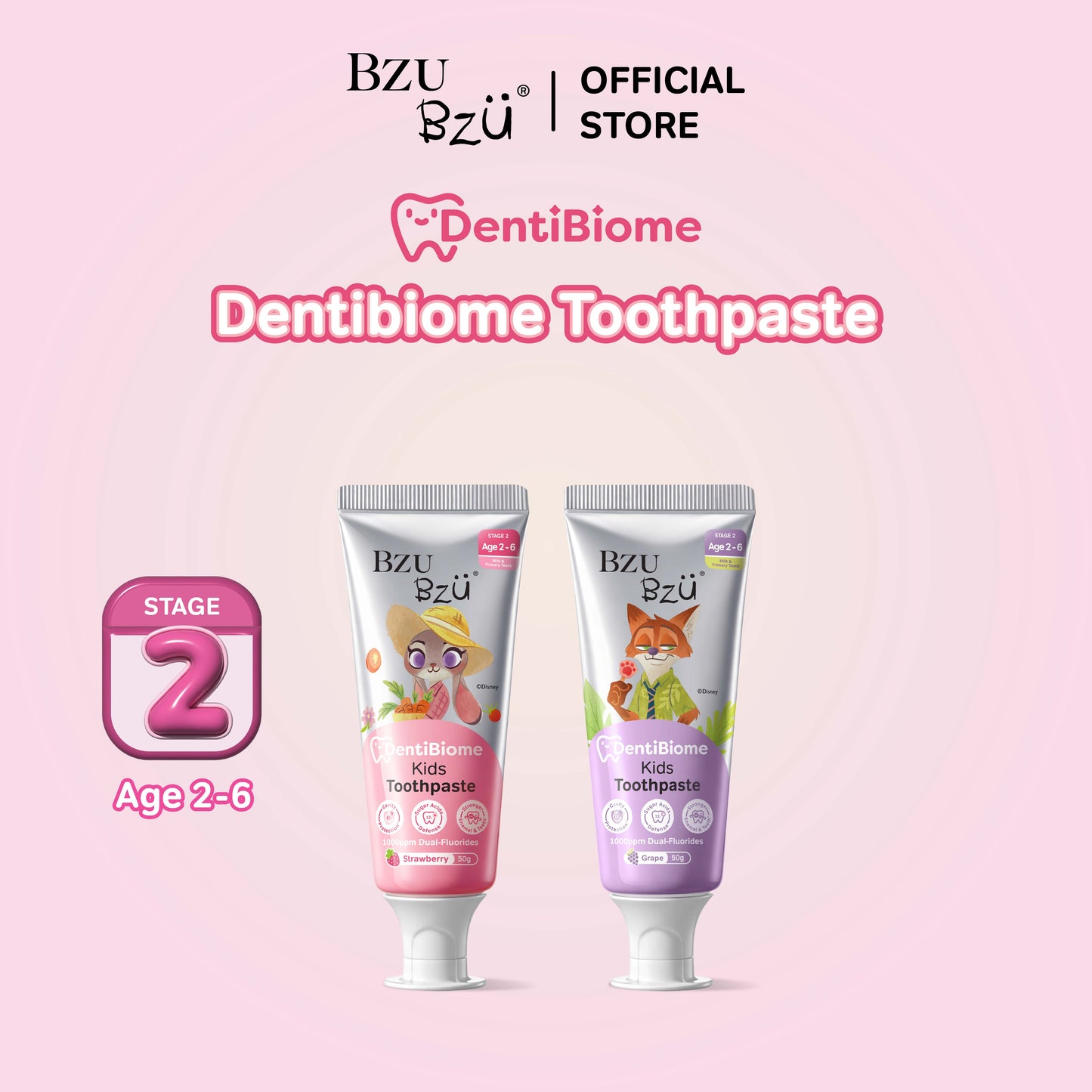 DentiBiome Kids Toothpaste 50g (Stage 2)
