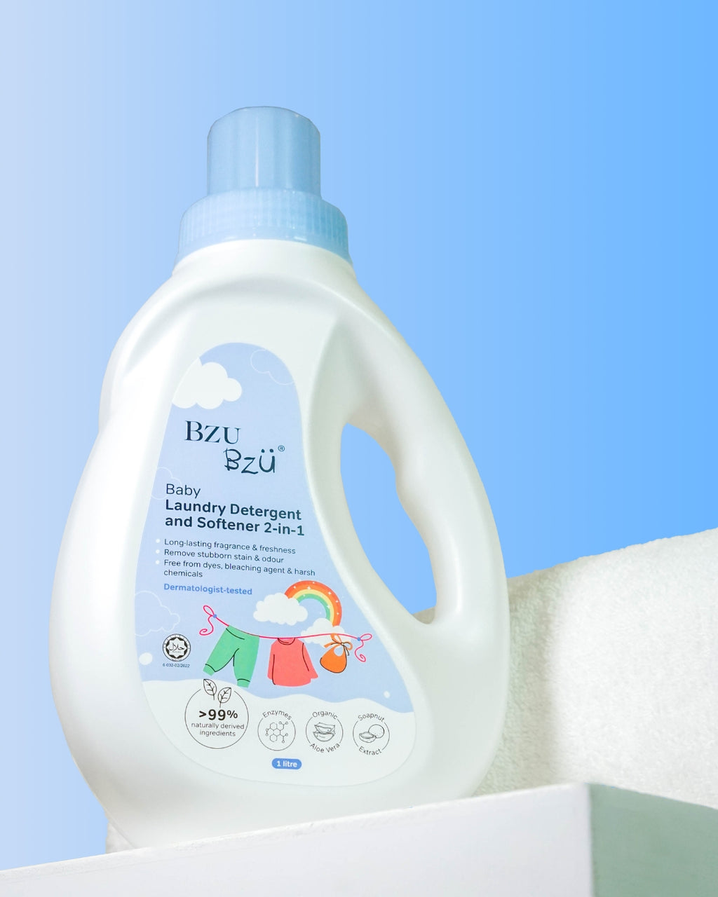 Baby Laundry Detergent & Softener 2-in-1 1L