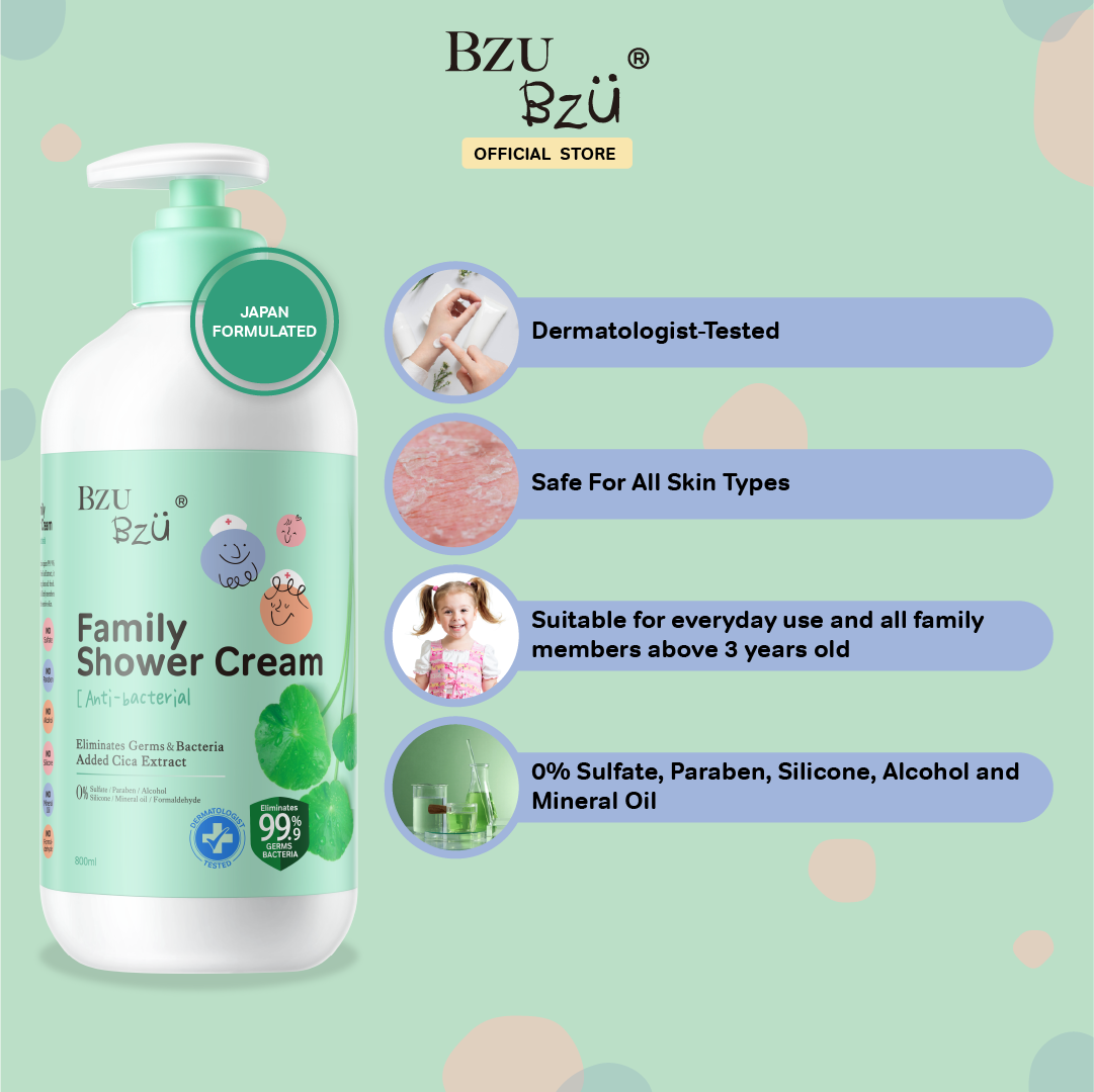 Family Shower Cream (Anti-bacterial) 800ml
