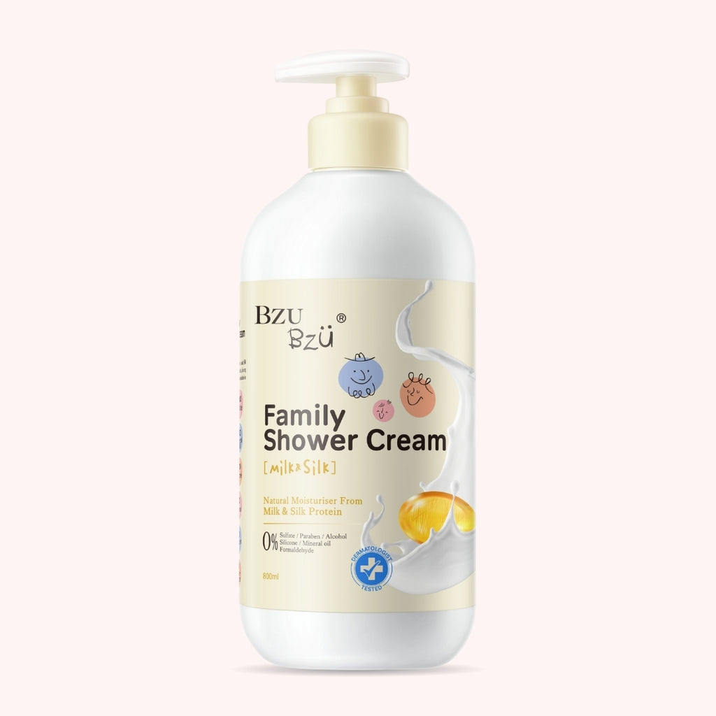 Family Shower Cream (Milk & Silk) 800ml
