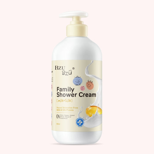 Family Shower Cream (Milk & Silk) 800ml