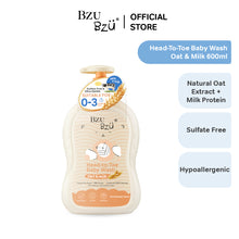 Load image into Gallery viewer, Head to Toe Baby Wash Oat &amp; Milk (600ml)
