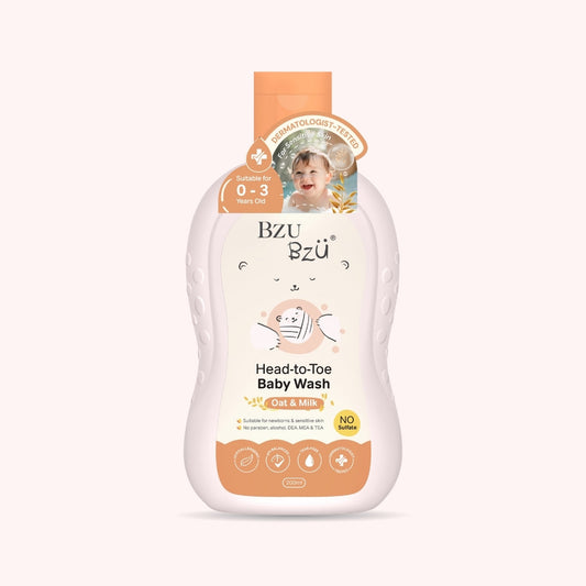 🎁 Head-to-Toe Baby Wash (Oat & Milk) 200ml (100% off)