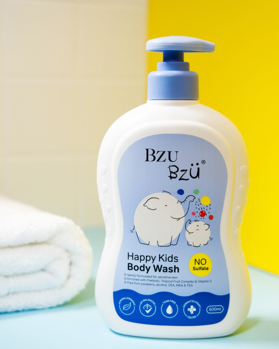 Happy Kids Body Wash 600ml